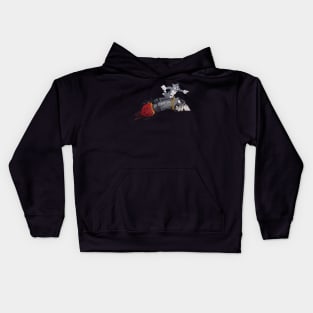 F-14 Tomcat Nose Art Kids Hoodie